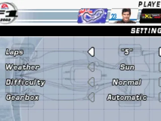 
											Customizing race settings.