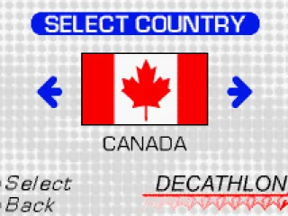 
											Country selection