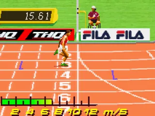 
											Crossing the finish line
