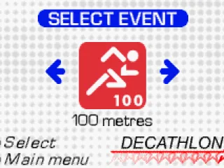 
											Event selection