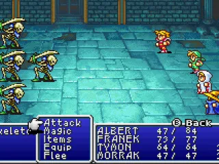 
											More fighting (FF1)