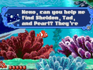 
											The science teacher wants Nemo to find some of his class mates.