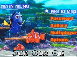 
											Main menu.