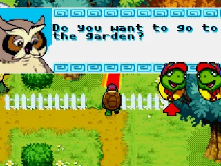 
											Talking to Mr. Owl
