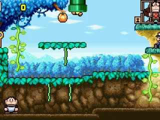 
											This is the modern version of Donkey Kong Jr. (Level 1)