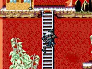 
											Climbing a ladder