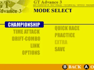 
											Main menu screen