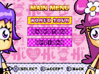 
											Main menu.
