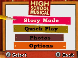 
											Main menu.