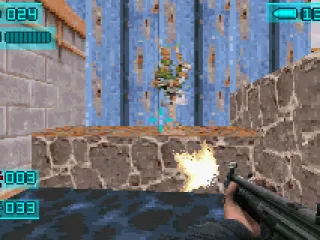 
											Shooting with my SMG.