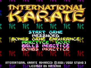 
											Main menu.