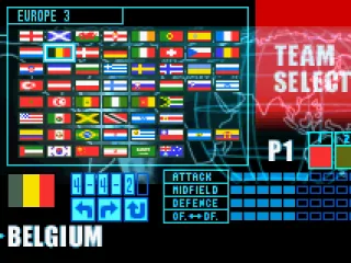 
											Team selection.
