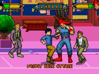 
											Attempting a punch