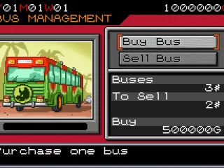 
											Visitors do not want to walk very far, so buy some buses to transport them around your park