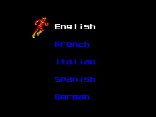 
											Language select