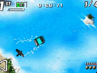 
											Driving through water