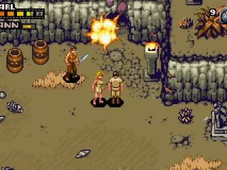 
											Carl can use grenades to open secret passages.