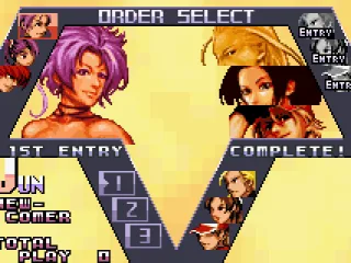 
											Order selection.