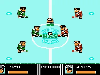 
											Ike Ike! Nekketsu Hockey-bu: Subete Koronde Dairantō (gameplay).