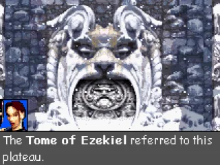 
											Comments of Lara are frequent in the game...