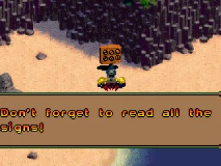 
											Helpful signs
