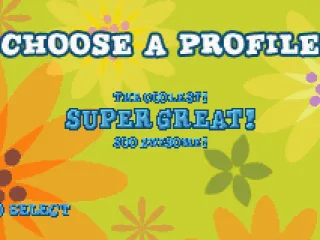 
											Choose a profile.