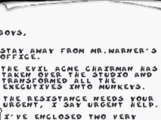 
											Received a letter