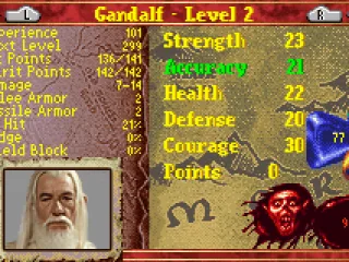 
											The stats screen shows many stats for your character... be sure to come here often so you can increase stats when you level up