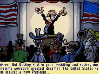 
											Intro: Lucky Luke thought that he and his town can finally enjoy some peace but then a new president...