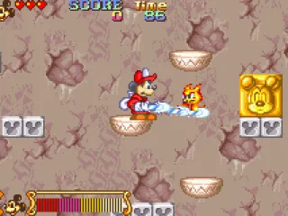 
											In Firefighter Battle, you must eliminate the fireballs with your fire hose.  Just as in the Wizard Battle, your water is limited, so defeat as many as possible before running out or dying