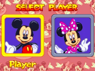 
											In the main game, you can choose to play as Mickey or Minnie