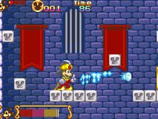 
											In Wizard Battle, you must defeat the flying torches with your magical powers.  Your powers are limited, so see how many you can defeat before running out of power or being killed