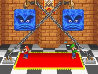 
											Here for example you play a minigame where you have to cut the chain first.