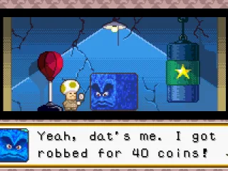 
											This guy's been robbed and asks you to solve the mystery.