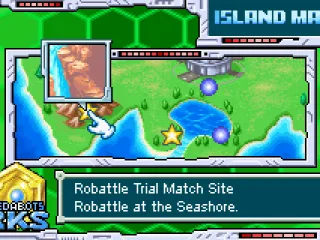 
											Island map.
