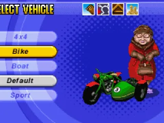 
											Vehicle select