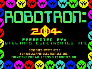 
											Robotron - Title Screen