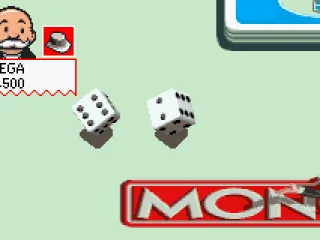 
											The dice roll along
