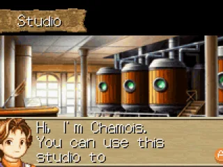 
											Meet Chamois at the Studio.  You can keep your monsters with her here.