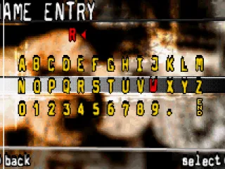 
											Name entry