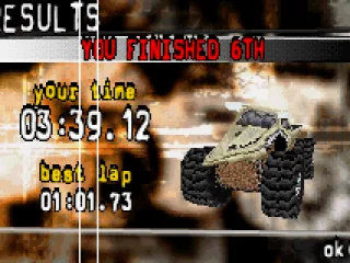 
											Result screen