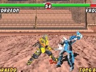 
											Scorpion slashes Frost