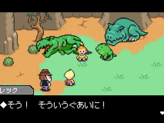 
											Little brother playing with monsters