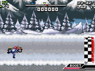 
											The snow didn't fare me well.