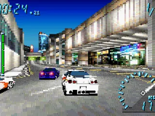 
											Challenging some dangerous drivers with a powered and customized Nissan Skyline R34 GTR.