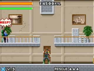 
											The hostages require careful shooting to free