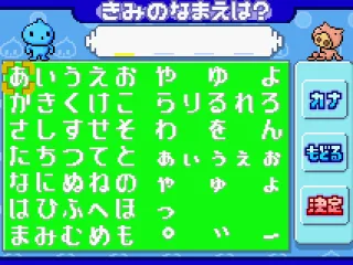
											Name entry