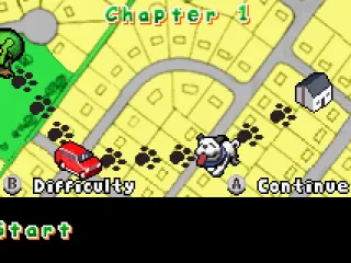 
											The map screen