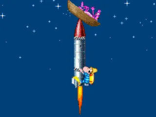 
											Intro: Sending them both into space...