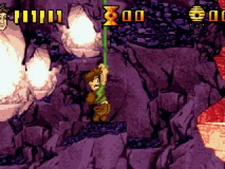 
											Swinging on a vine